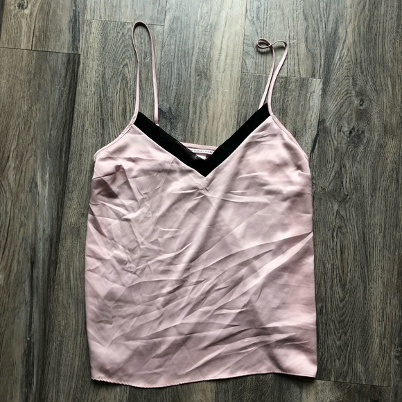 VS Dusty Pink Camisole with Sheer Back Sz. Small - Picture 2 of 4